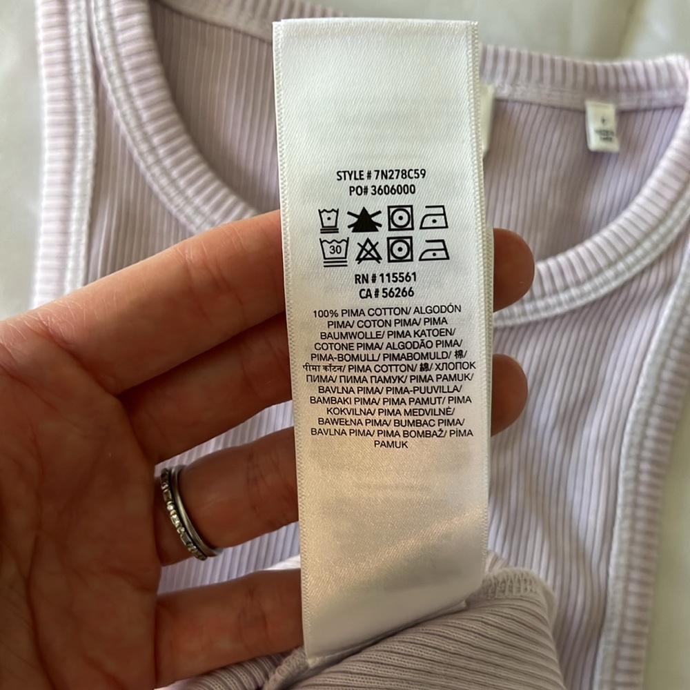 7 for All Mankind Tank NWOT - Picture 4 of 4